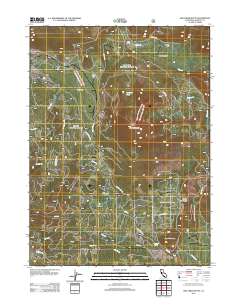 Ash Creek Butte 2012 topographic map thumbnail