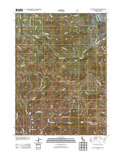 Cottonwood Peak 2012 topographic map thumbnail