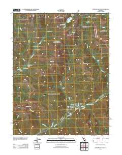 Dardanelles Cone 2012 topographic map thumbnail