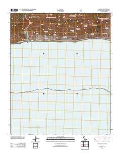 Gaviota 2012 topographic map thumbnail