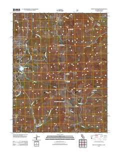 Mount Patterson 2012 topographic map thumbnail