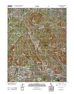 Old Mammoth 2012 topographic map thumbnail