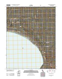 Sulphur Pond 2012 topographic map thumbnail