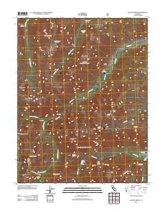 Buckeye Ridge 2012 topographic map thumbnail