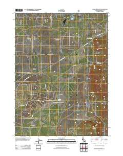 Crank Mountain 2012 topographic map thumbnail