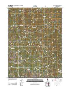 Halfway Ridge 2012 topographic map thumbnail