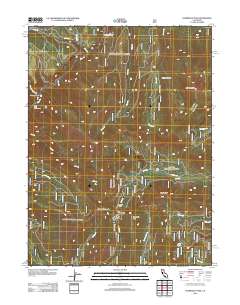Humboldt Peak 2012 topographic map thumbnail