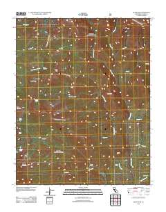 Quinn Peak 2012 topographic map thumbnail