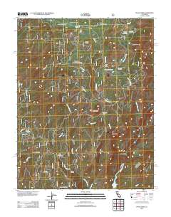 Piyau Dome 2012 topographic map thumbnail