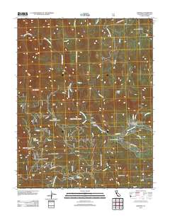 Wawona 2012 topographic map thumbnail