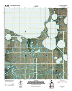 Collicon Lake 2012 topographic map thumbnail