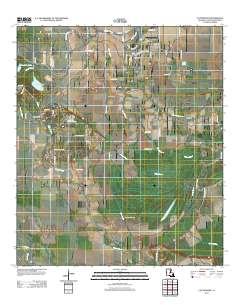 Cottonport 2012 topographic map thumbnail