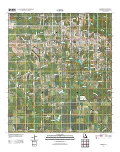 DeRidder 2012 topographic map thumbnail