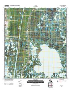 Dulac 2012 topographic map thumbnail