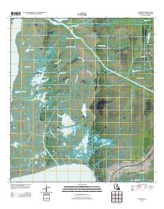 Ellerslie 2012 topographic map thumbnail