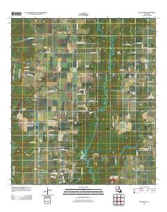 Evangeline 2012 topographic map thumbnail
