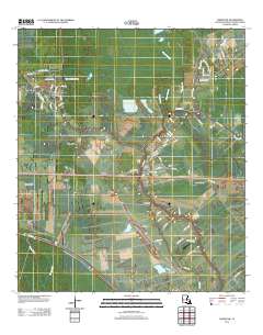 Fordoche 2012 topographic map thumbnail