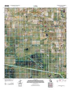 Forked Island NW 2012 topographic map thumbnail