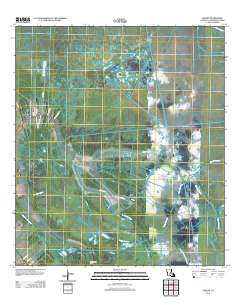 Gheens 2012 topographic map thumbnail