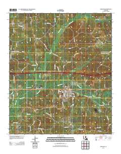 Gibsland 2012 topographic map thumbnail