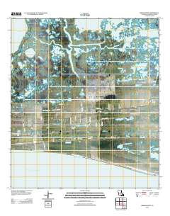 Grand Bayou 2012 topographic map thumbnail