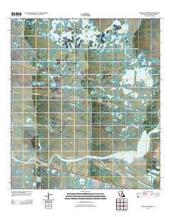 Grand Chenier 2012 topographic map thumbnail