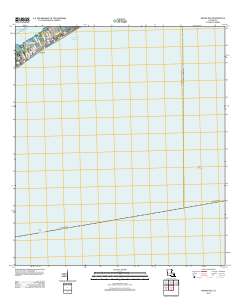 Grand Isle 2012 topographic map thumbnail