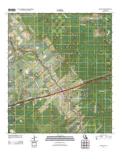 Grosse Tete 2012 topographic map thumbnail