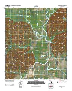 Harrisonburg 2012 topographic map thumbnail