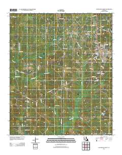 Haynesville West 2012 topographic map thumbnail