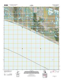 Hog Bayou 2012 topographic map thumbnail