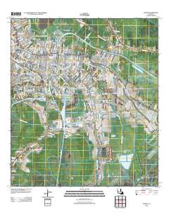 Houma 2012 topographic map thumbnail