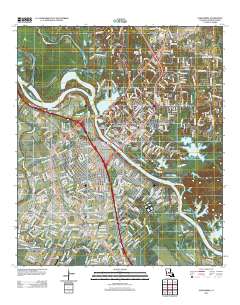 Alexandria 2012 topographic map thumbnail
