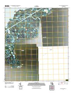 Alligator Point 2012 topographic map thumbnail