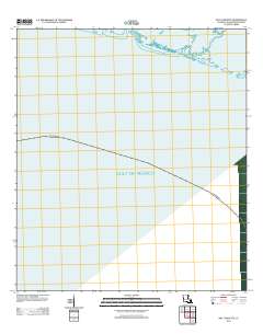 Bay Coquette 2012 topographic map thumbnail
