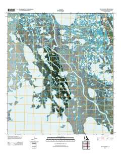 Bay Courant 2012 topographic map thumbnail