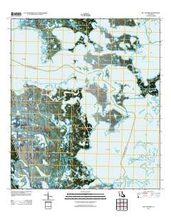 Bay Dosgris 2012 topographic map thumbnail