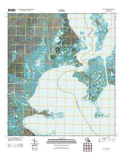 Bay L'Ours 2012 topographic map thumbnail