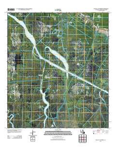 Bayou Cocodrie 2012 topographic map thumbnail