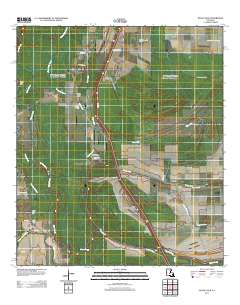 Bayou Jack 2012 topographic map thumbnail