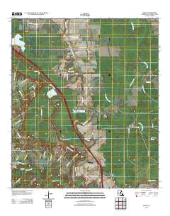 Beggs 2012 topographic map thumbnail