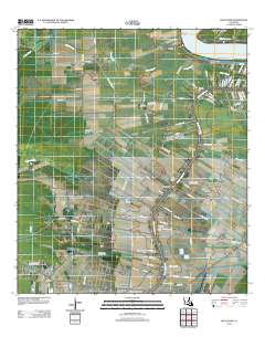 Belle Rose 2012 topographic map thumbnail