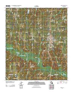 Bernice 2012 topographic map thumbnail