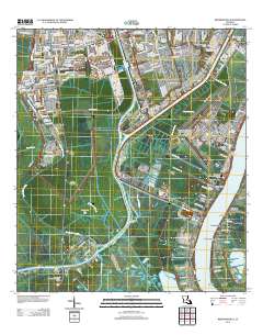 Bertrandville 2012 topographic map thumbnail