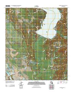 Bossier Point 2012 topographic map thumbnail