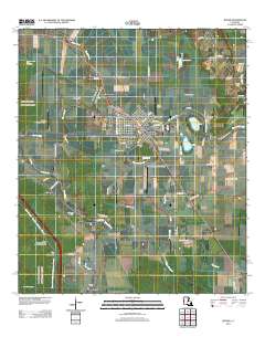 Bunkie 2012 topographic map thumbnail