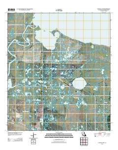 Catfish Lake 2012 topographic map thumbnail