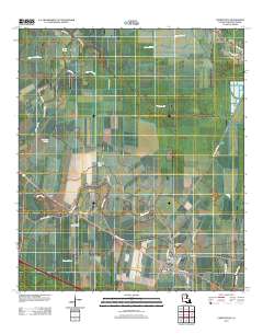 Cheneyville 2012 topographic map thumbnail