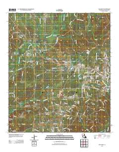 Jena West 2012 topographic map thumbnail