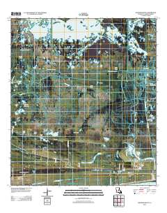Johnson Bayou 2012 topographic map thumbnail
